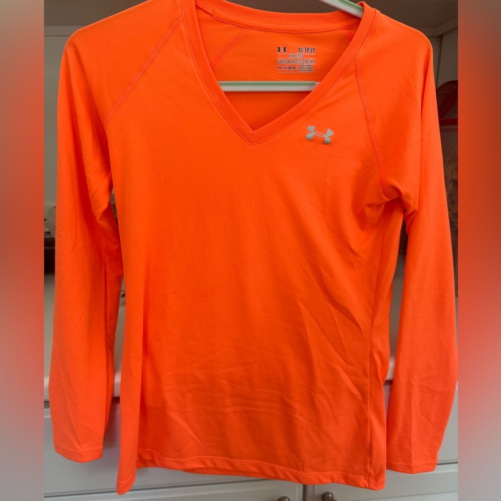 Under Armour Orange Long Sleeve